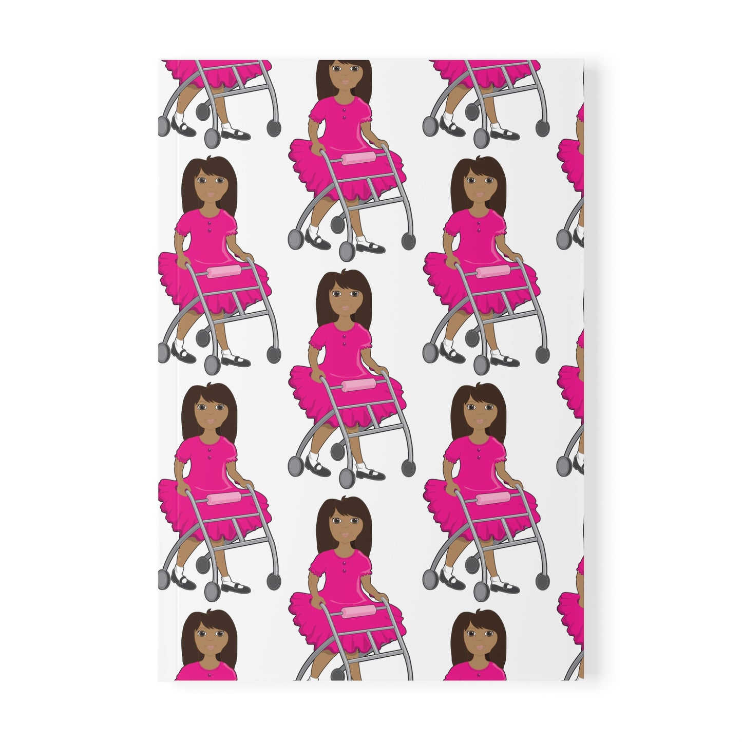 Empower Her Abilities: Inclusive Themed Softcover Notebook, Size A5 (Lined Pages)