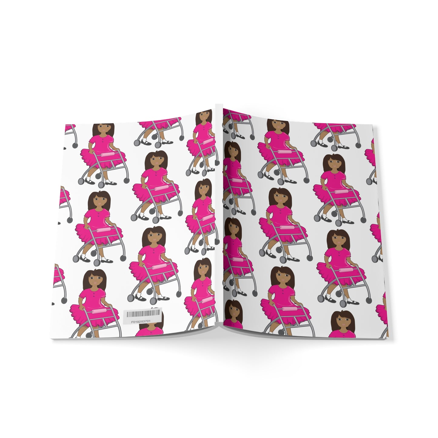 Empower Her Abilities: Inclusive Themed Softcover Notebook, Size A5 (Lined Pages)