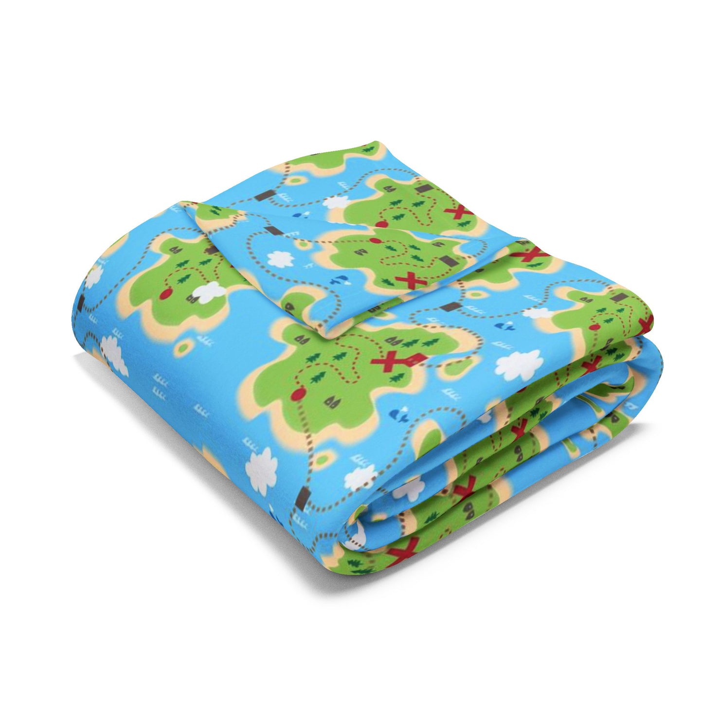 Pirate Adventure Fleece Blanket