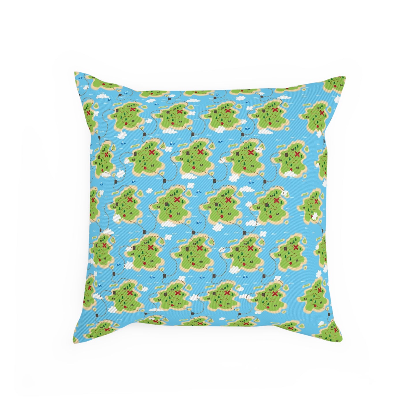 Pirate Square Pillow