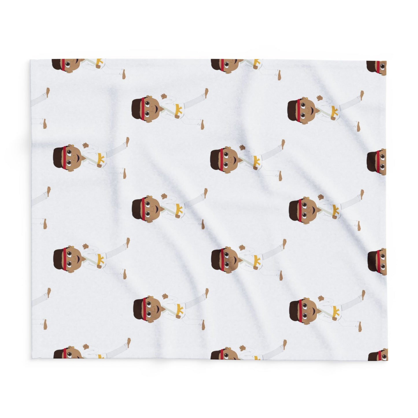 Karate Kid Fleece Blanket – Fun Martial Arts Design