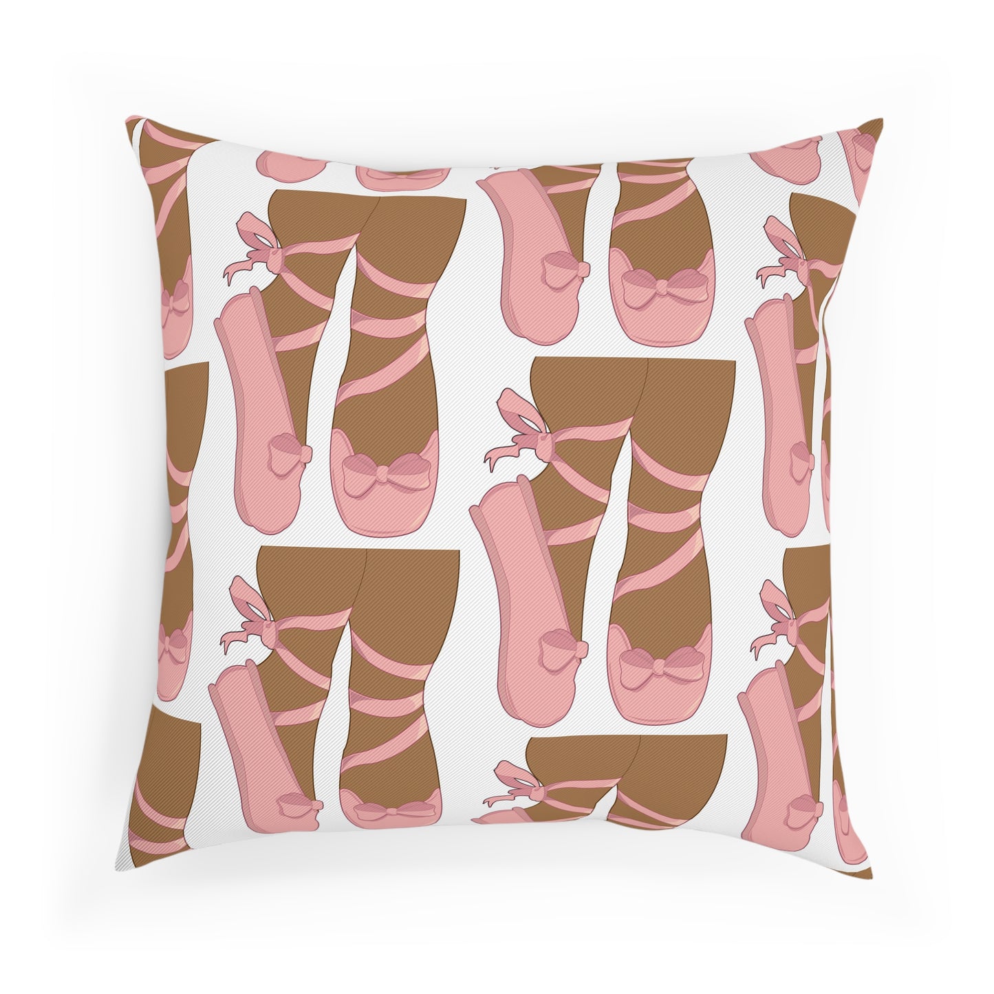 Ebony Ballet Shoes Cushion