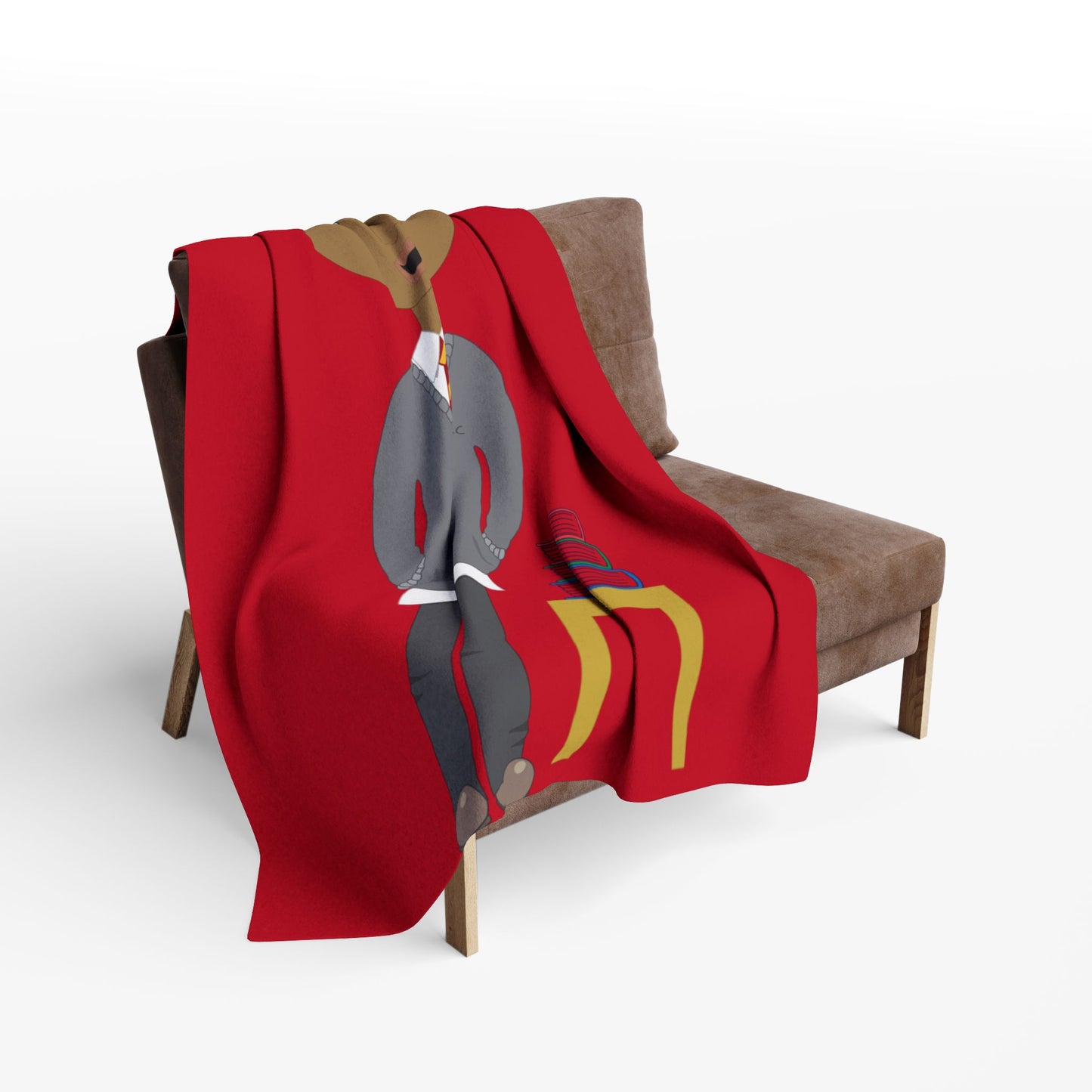 Bold School Boy Fleece Blanket – Fun & Stylish Design