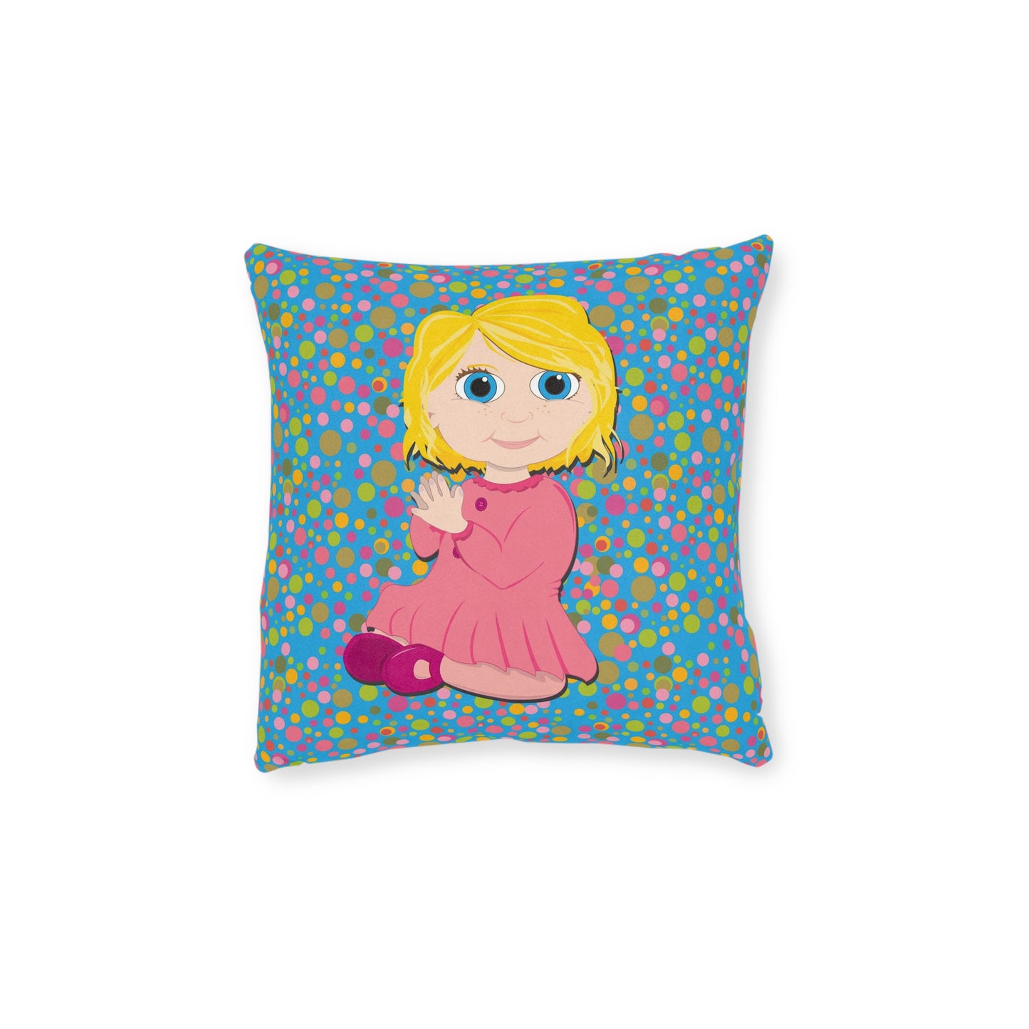 Copy of Blond Girl Square Pillow