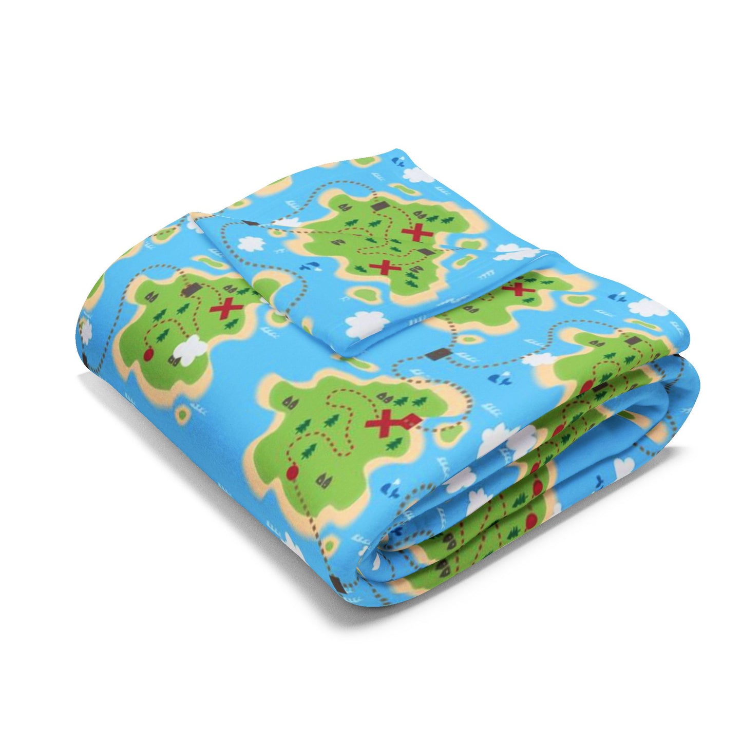 Pirate Adventure Fleece Blanket