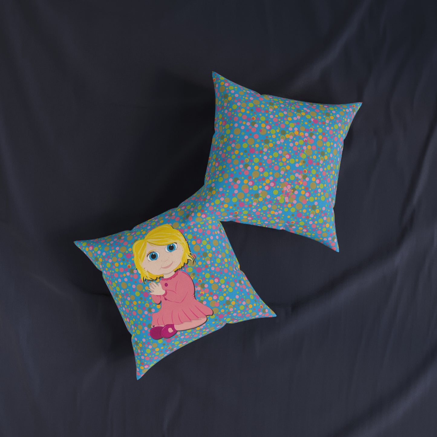 Copy of Blond Girl Square Pillow