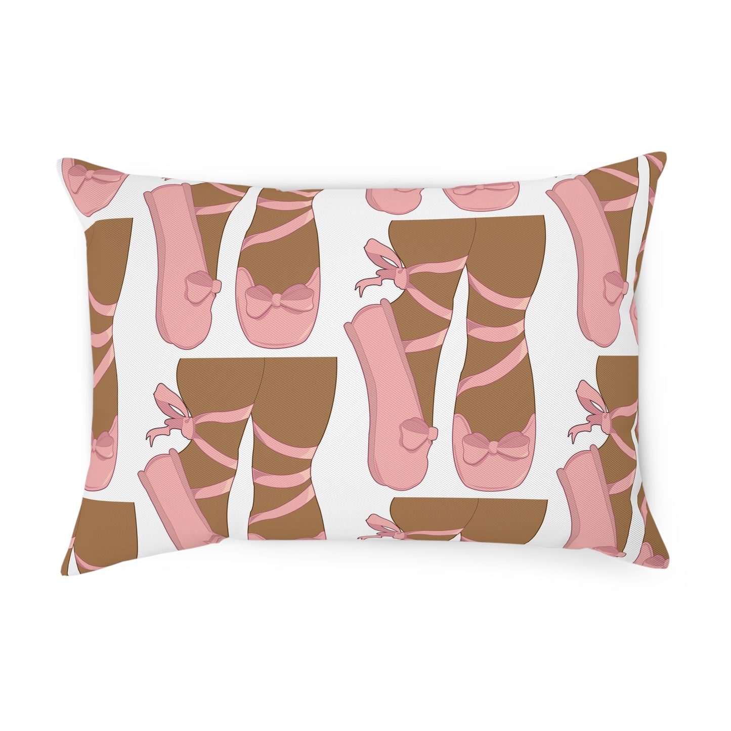 Ebony Ballet Shoes Cushion