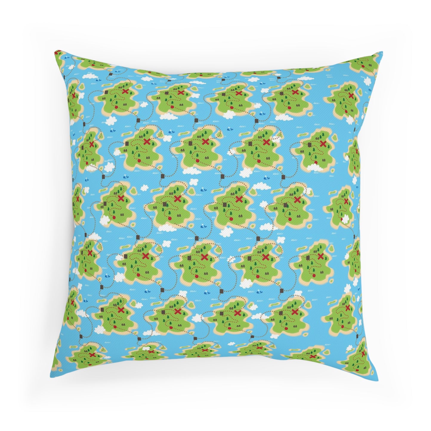 Pirate Square Pillow
